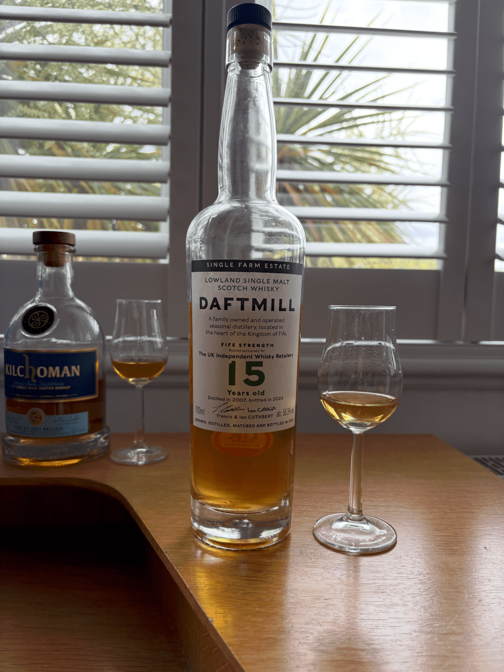 Reviews no. 5 & 6: Daftmill 15 2023 / Kilchoman Feis Ile 2021